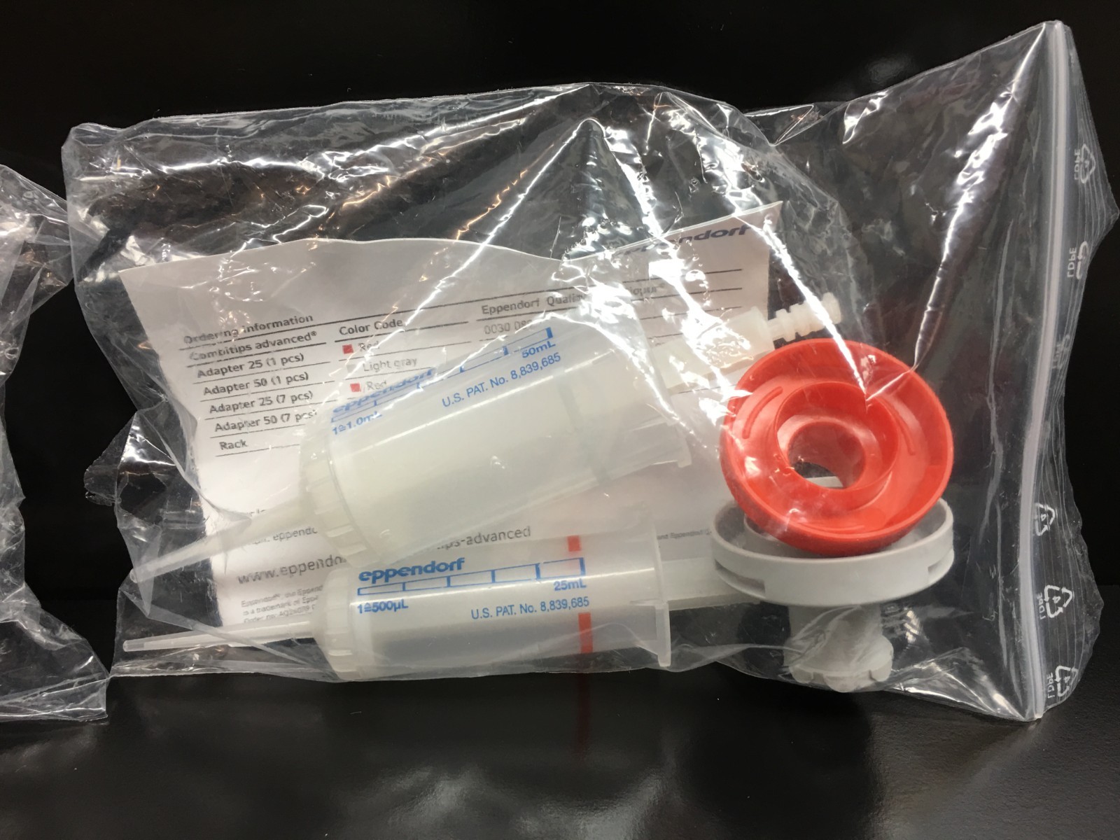 Eppendorf The 360° Evolution Kit Eppendorf Combitips Advanced Lot 2 PKS