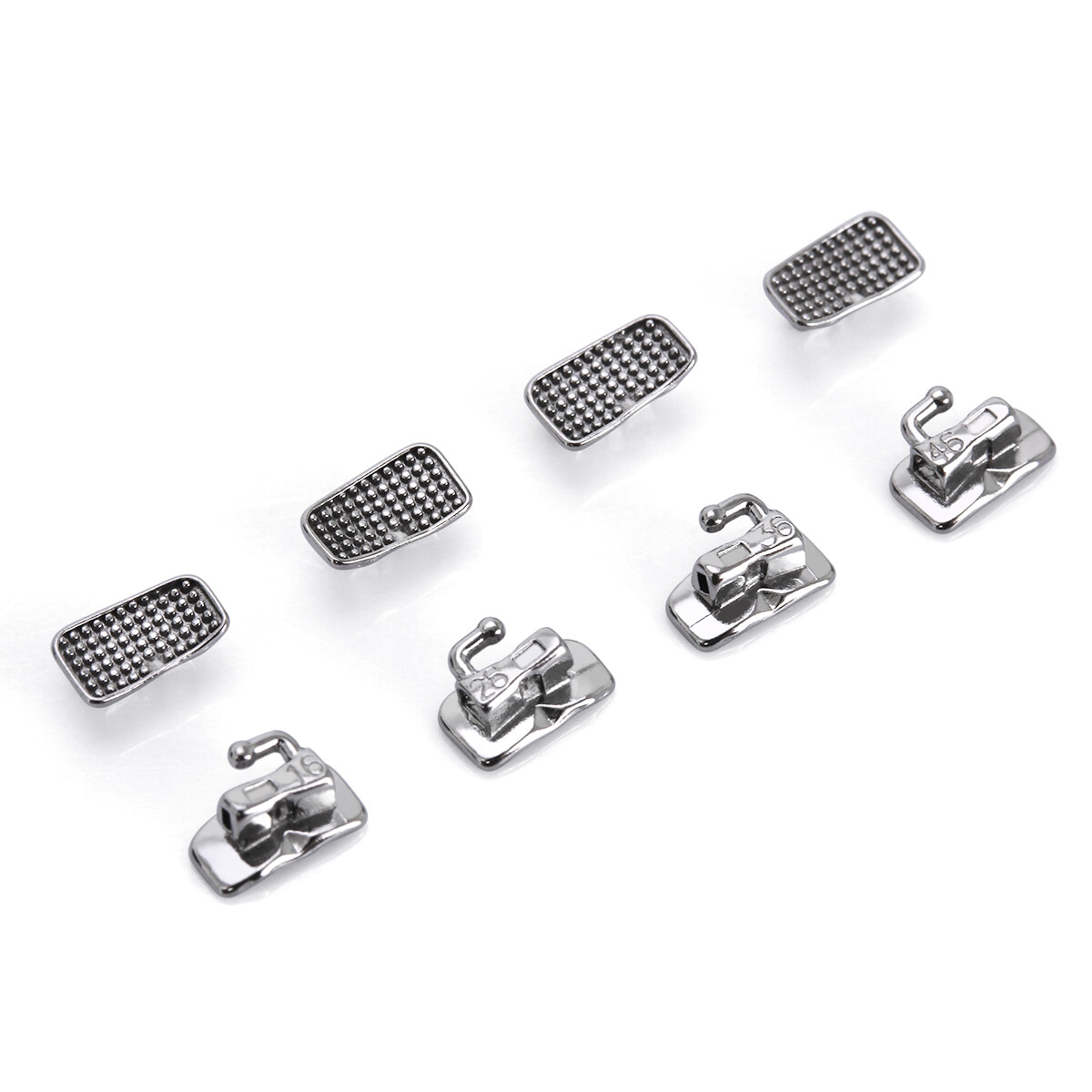 Dental Orthodontic 1st Molar Buccal Tubes Roth.022 Bondable Non-Conv Monoblock