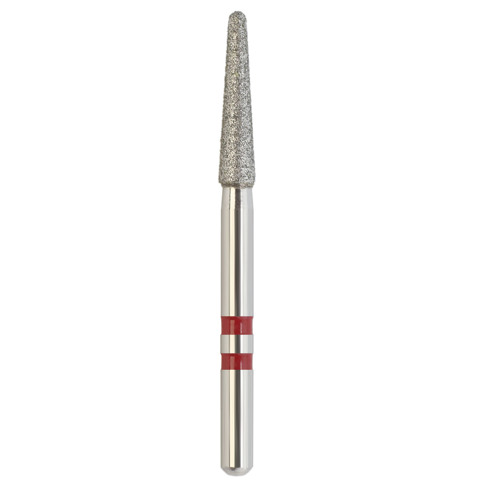 Diamond Burs Zirconia Cutting Z856/018F Round End Taper Fine Grit Friction Grip