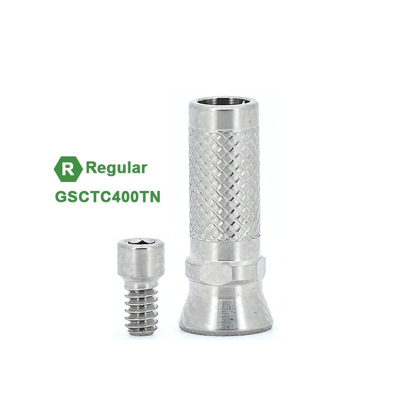 1pc Titanium Temporary Cylinder Ti MU Sleeve Multi Unit 4.8mm Abutment Fit NOB