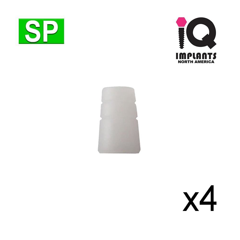 IQ USA Snap-On Bridge & Crown System, Burn Out Plastic Rotational Cap (4-Pk)