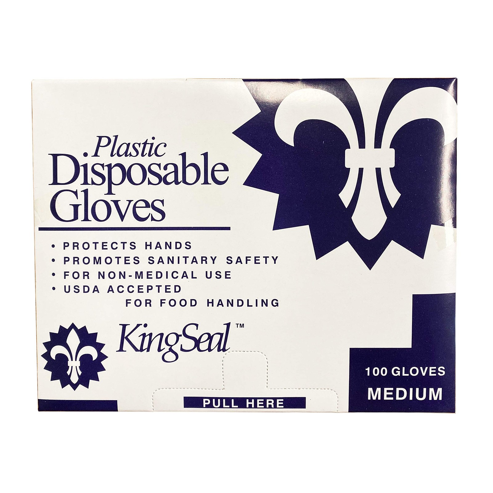 1000 Count Embossed Poly Foodhandling Gloves, Powder-Free, Quick Change, Size…