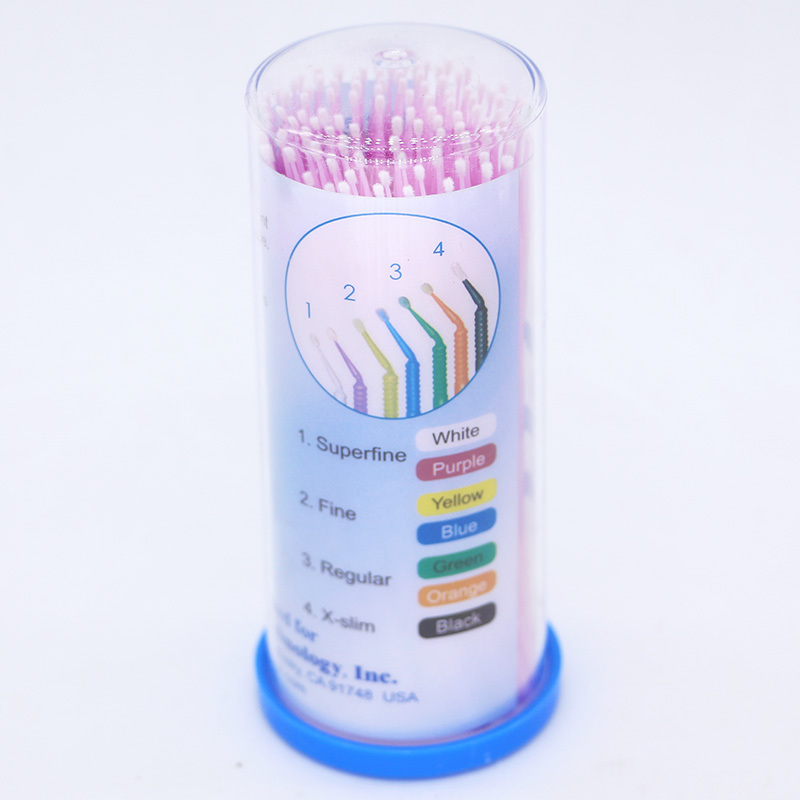 4 Boxes Dental Disposable Micro Applicator TPC Brush 4 Sizes 100pcs/box