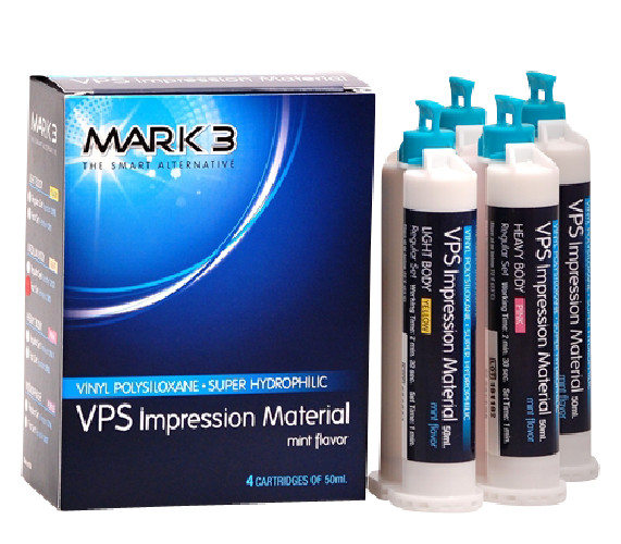 VPS Impression Material 4x 50ml Cartridges Compares to Genie VPS Mark3