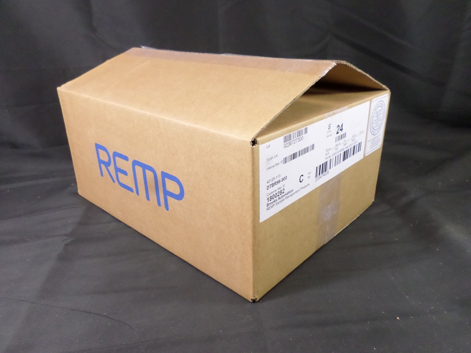 BROOKS Automation REMP 96-Way STBR96 Microtube Racks DTBR96-900 (24/Box)