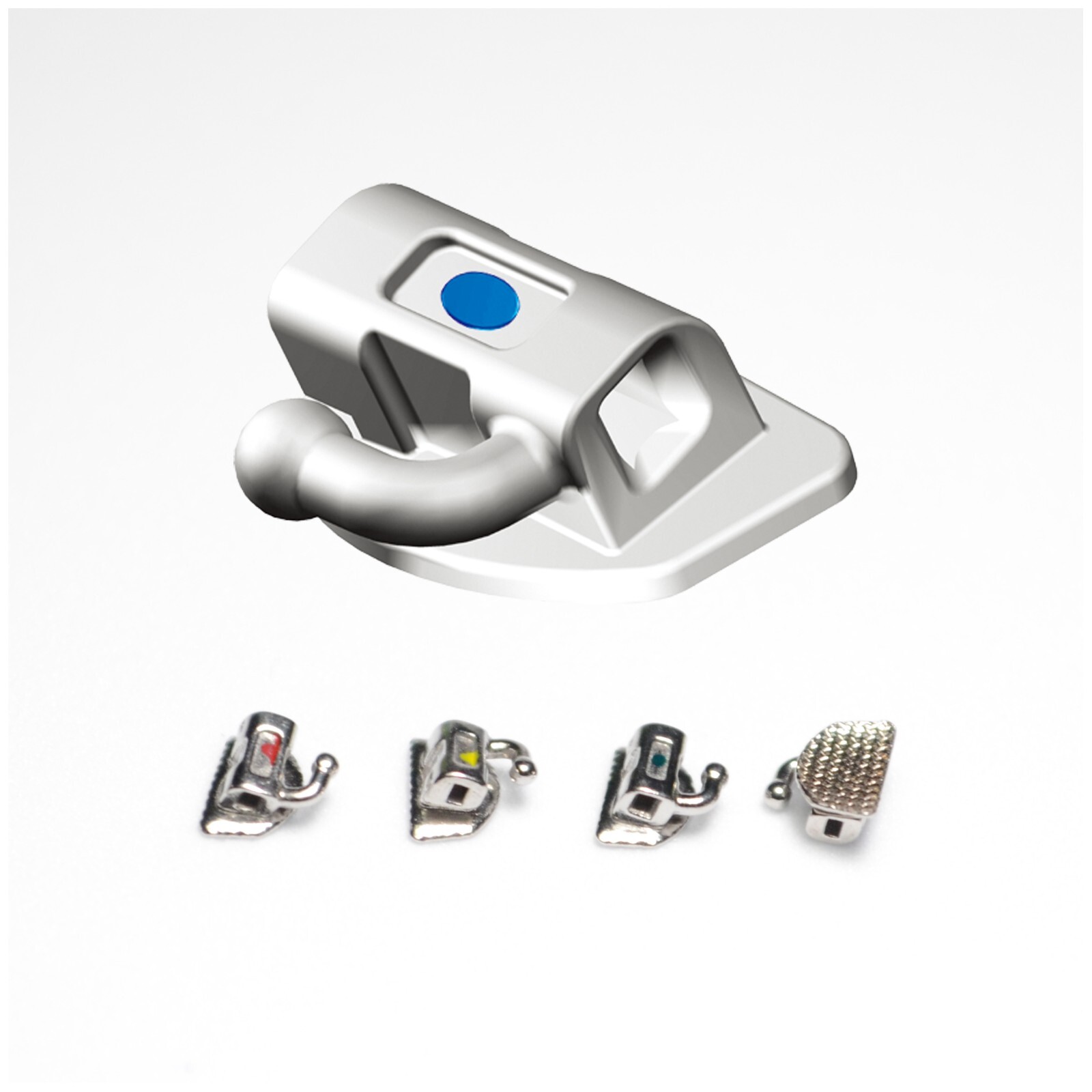 J&J Ortho Dental Orthodontic Buccal Tube – 2nd Molar Single Non-Convertible