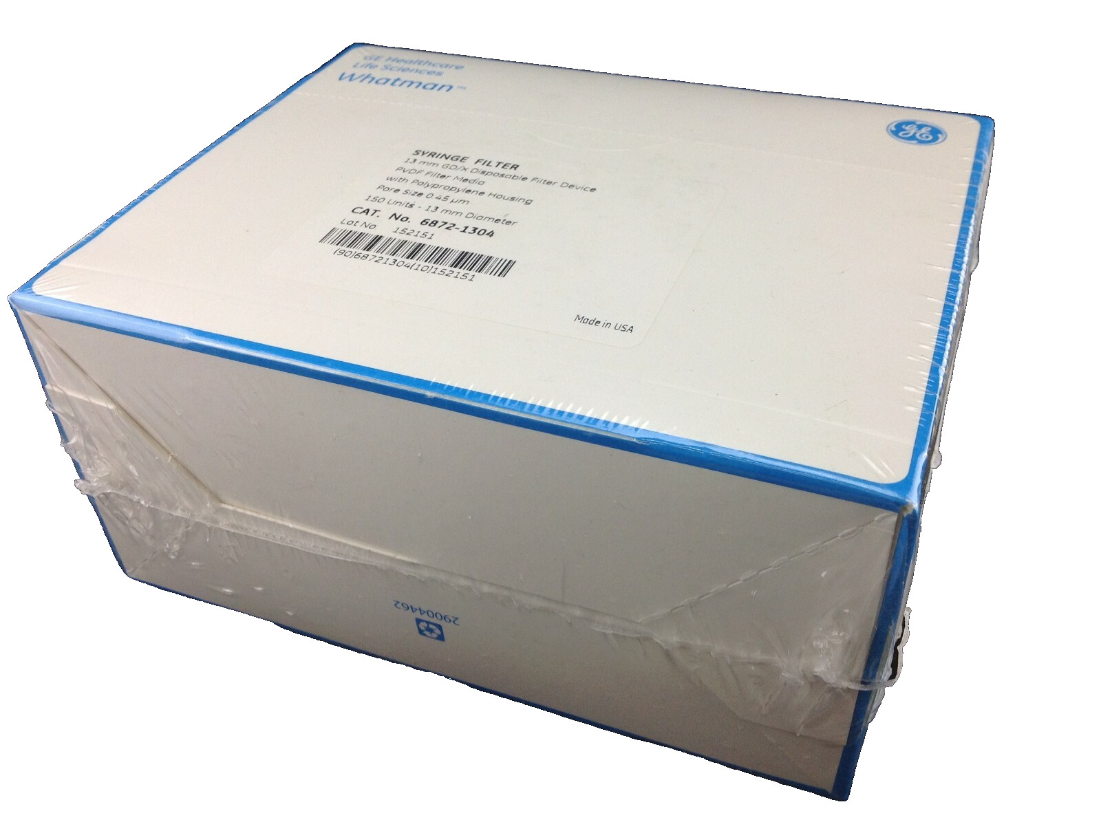 GE Healthcare Whatman 6872-1304 Syringe Filter 13mm 0.45 micron 150pk