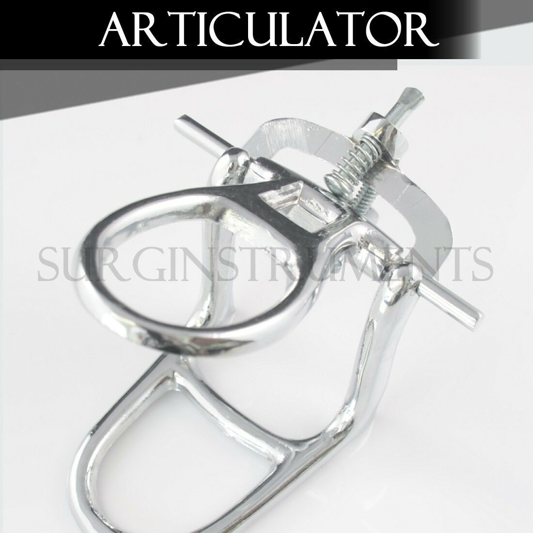 Dental Lab – Articulator Chrome Plated Low Arch Adjustable