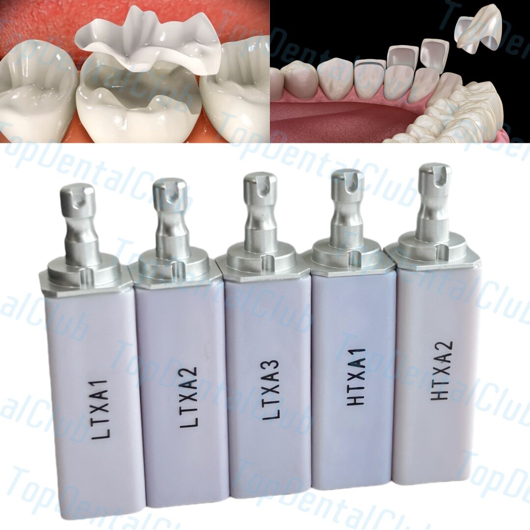 LTX/HTX Dental Glass Ceramic CEREC CAD CAM B40 Blocks Bridges Lithium Disilicate