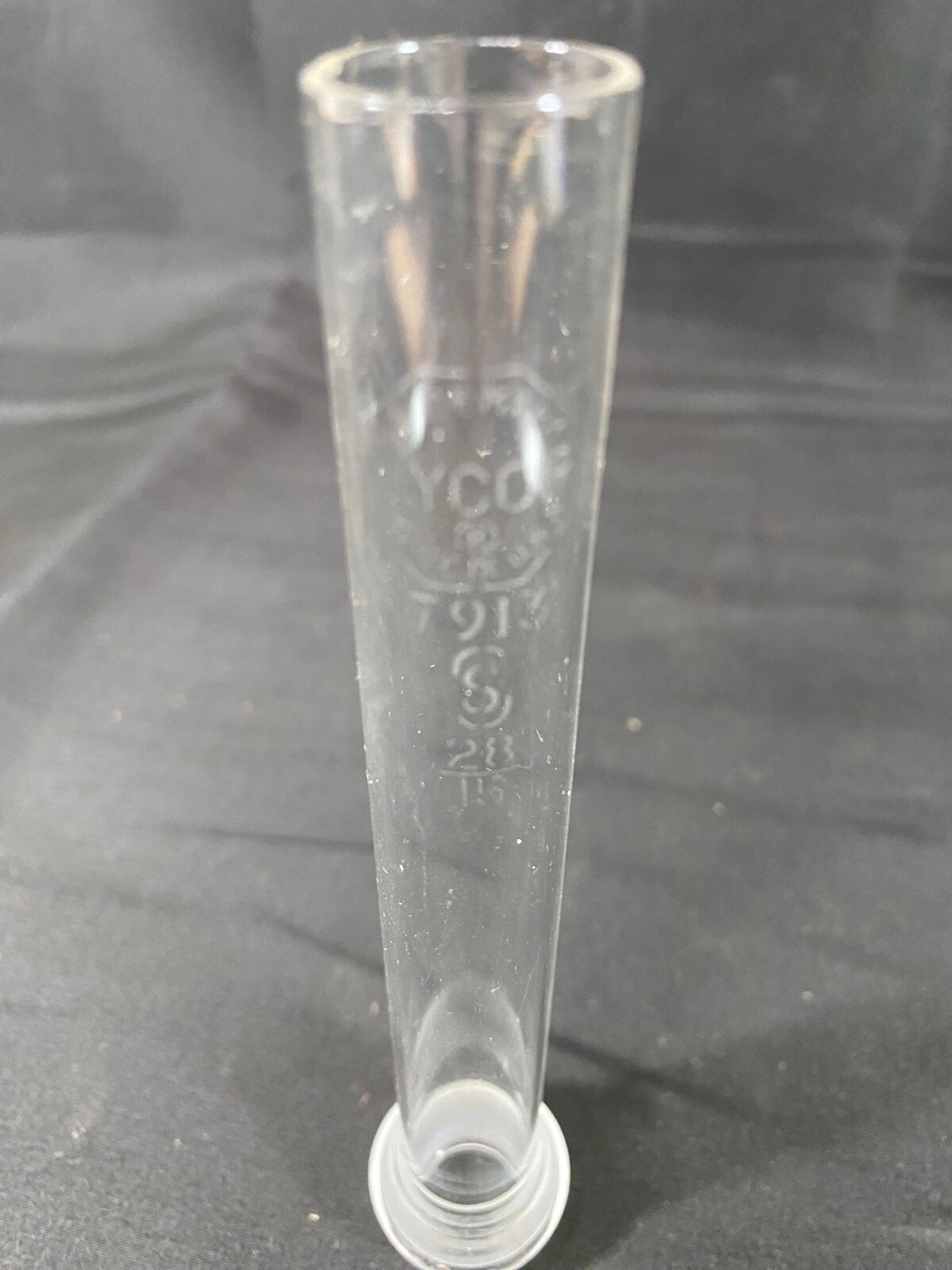 VYCOR 28/15 Ground Joint Corning Laboratory Glassware #16762 Ball Only