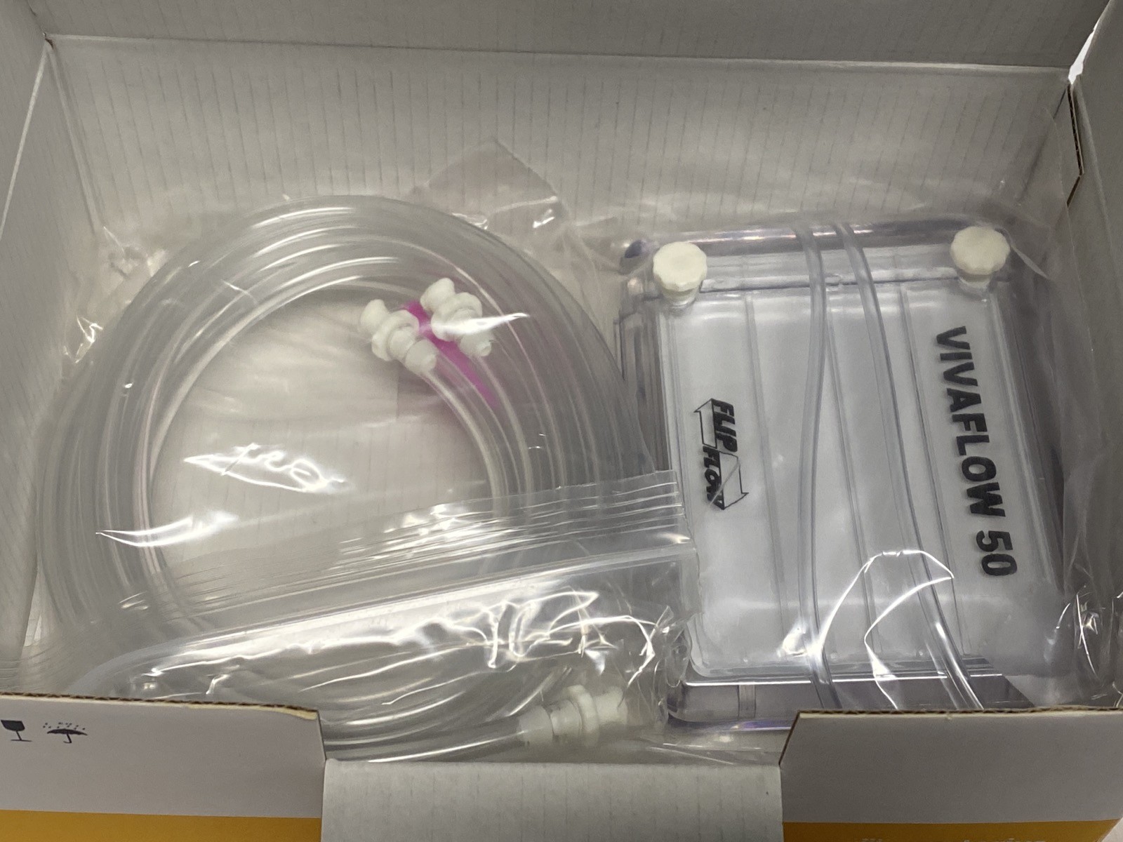 (1 Pc) SARTORIUS Vivaflow 50 Laboratory Crossflow Cassette 3000 MWCO PES VF05P9