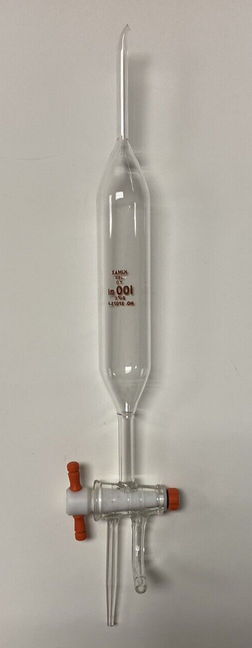 Kimax 100ml No. 37075-F Chemistry Glass Lab Medical Equipment