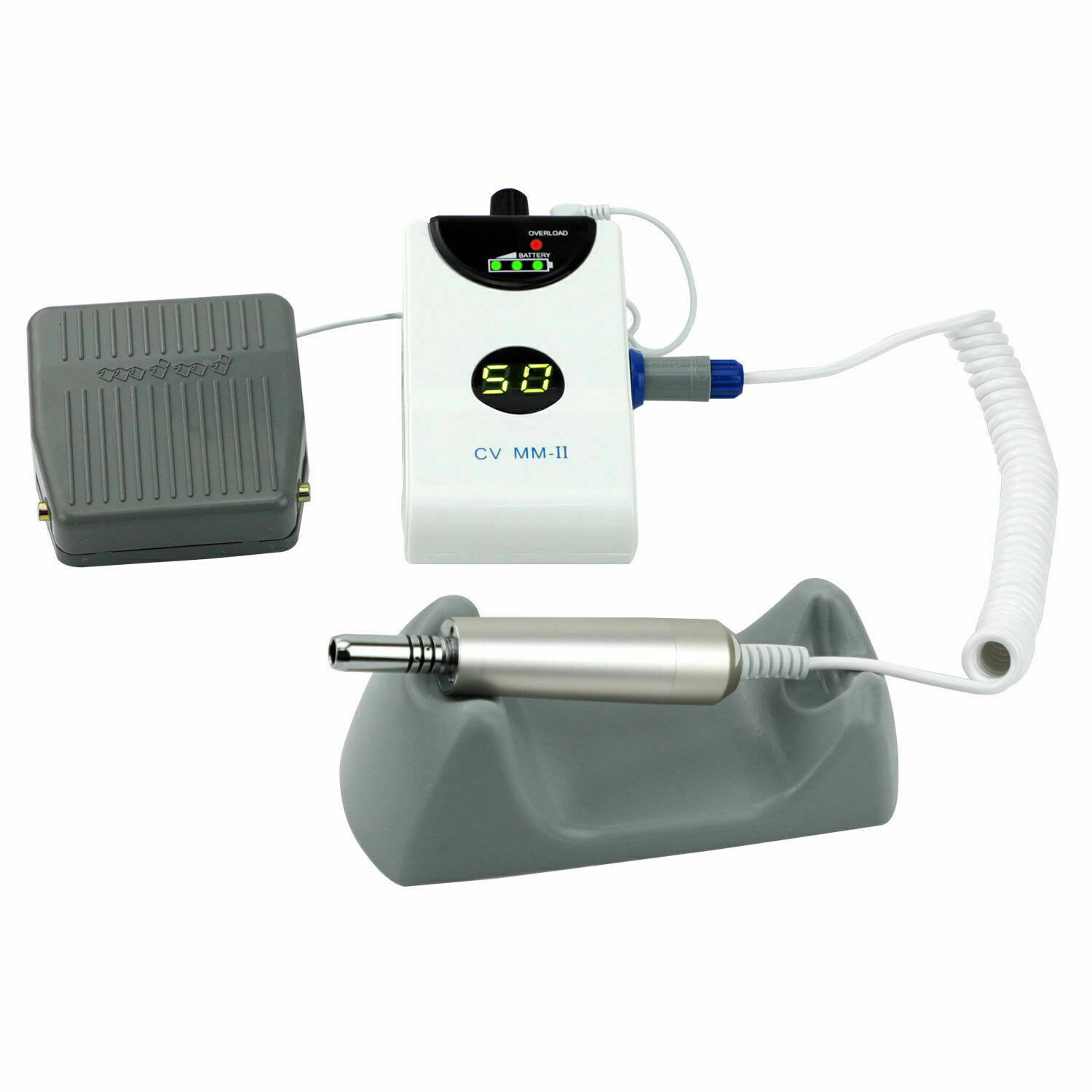 50000RPM Dental Brushless Micro Motor Polishing Machine with Belt Clip CV MM-II