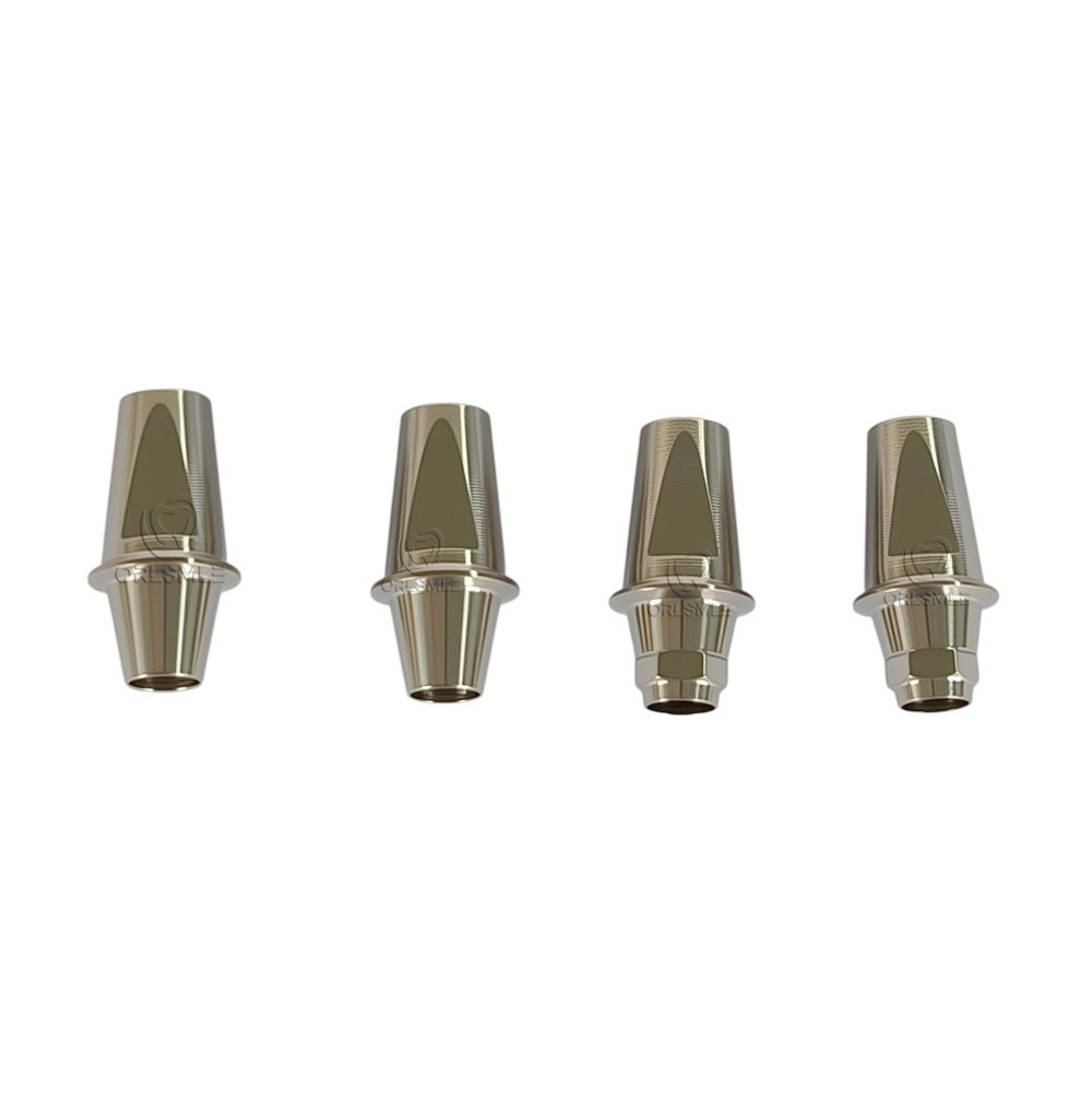 10 pcs Titanium digital ti base Ti-base Abutment CAD/CAM fit to Den-tium D4.5