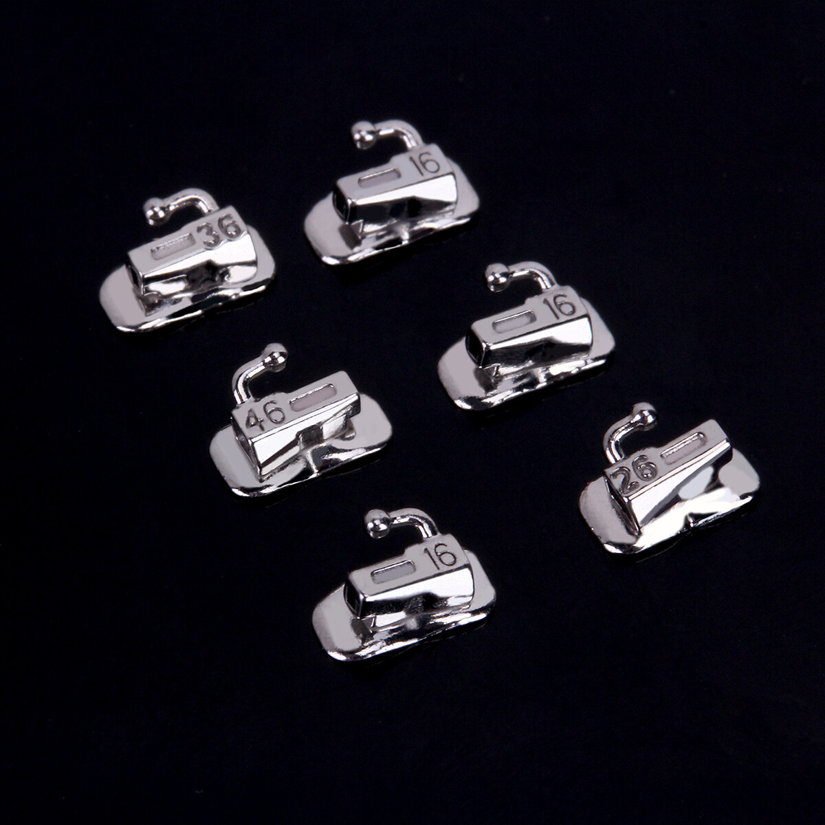 AZDENT Dental Orthodontics Buccal Tubes 1st 2nd Molar Tube Roth MBT 022 018 Type