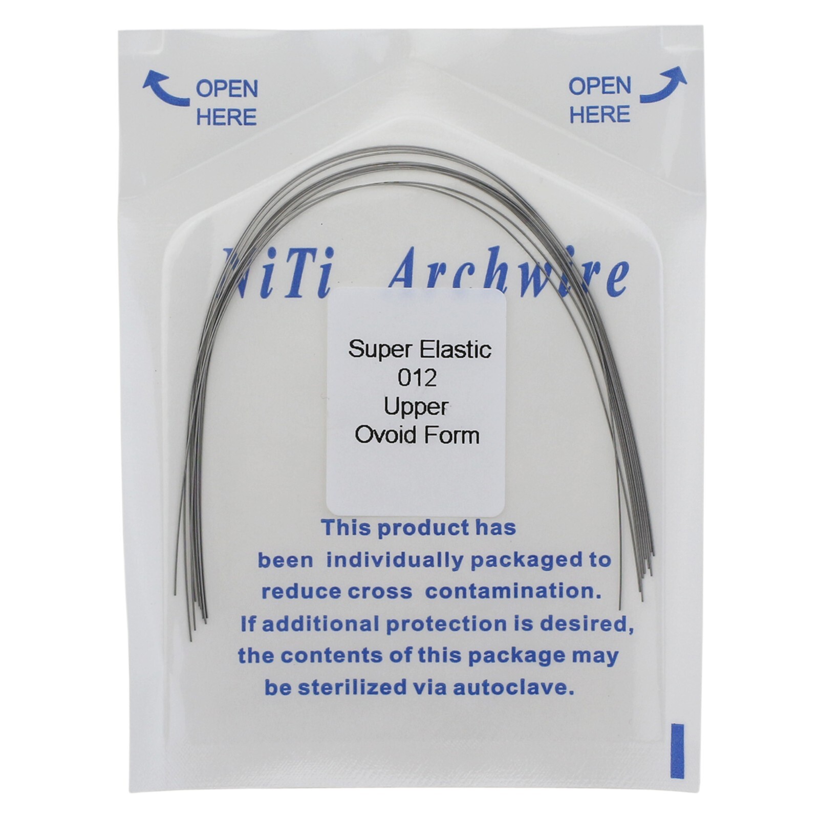 Orthodontic Arch Wire NiTi Stainless Steel Archwires Round Rectangular Natural