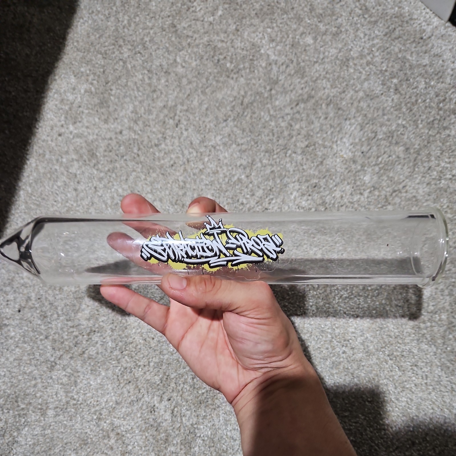 50mm 2-inch Diameter Lab Glass Extraction Extractor Tube 10″
