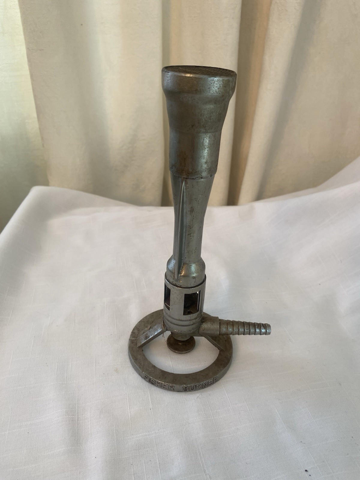 Fisher Bruner Brand- Lab Bunsen Burner 8 1/4” Tall *untested*