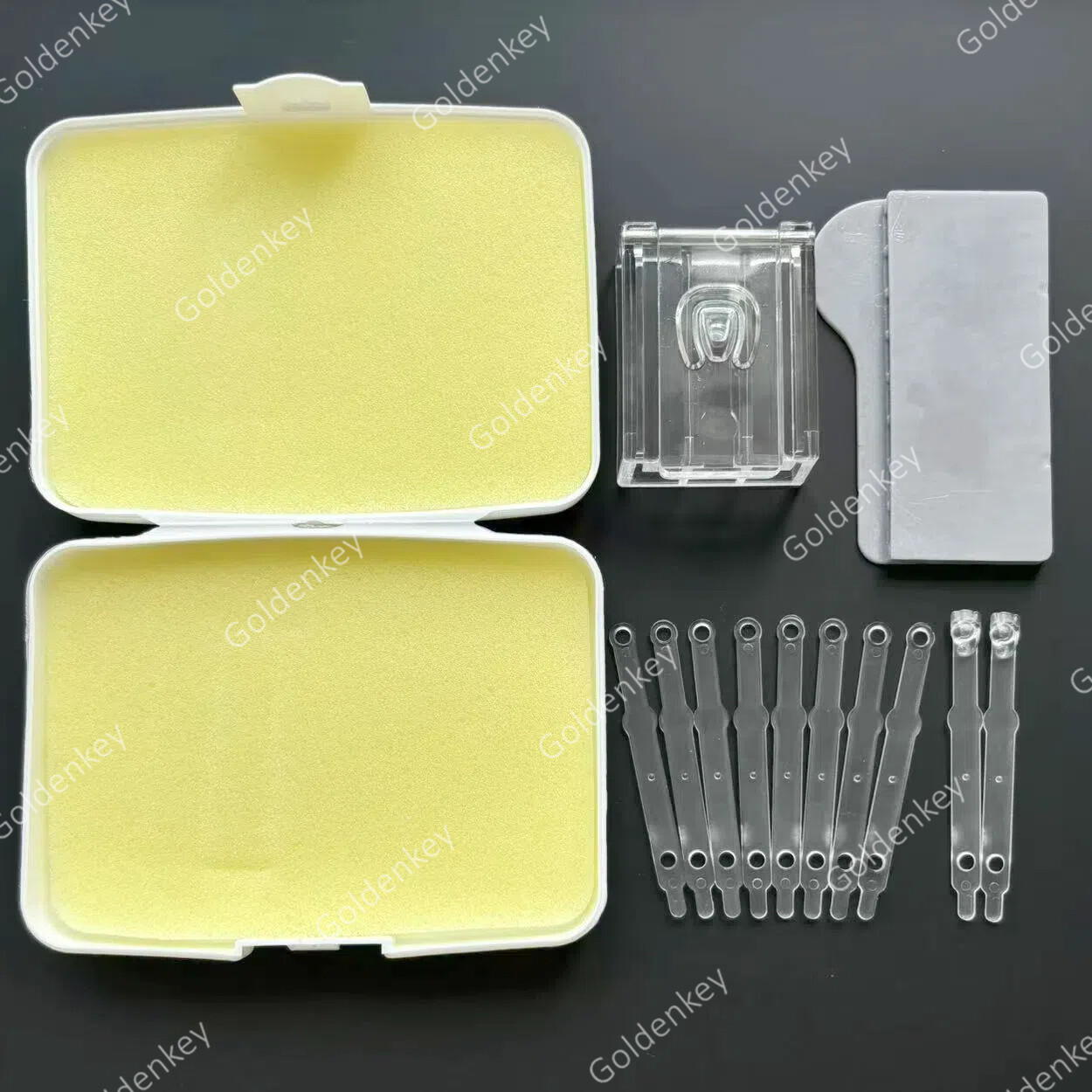 Dental A-D Shade Guide Bleach Teeth Natural Die Porcelain Custom Ivoclar Type US