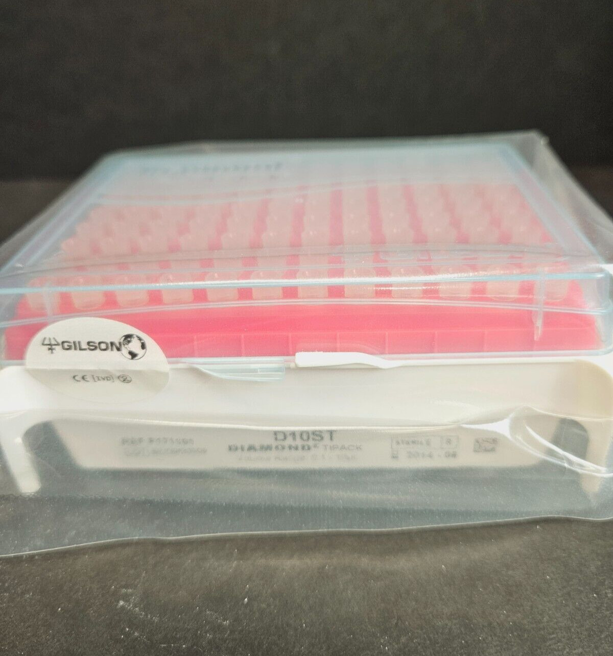 Gilson Pipette Tips 10 ul Sterile 10 Racks with 96 Tips Each