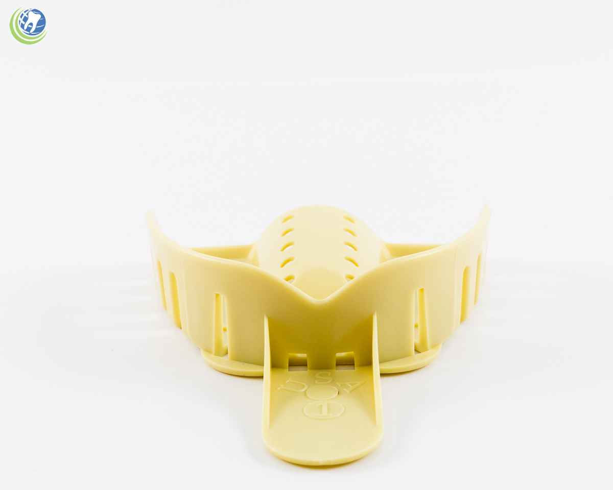 DENTAL PLASTIC AUTOCLAVABLE IMPRESSION TRAYS UPPER LARGE UL #1 12/BAG