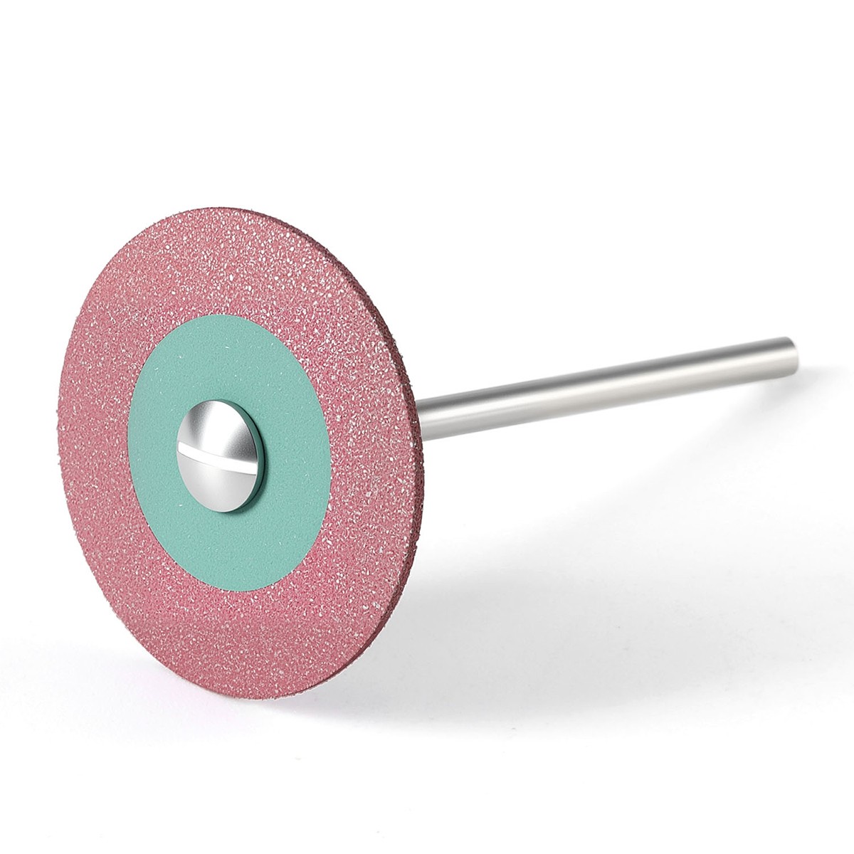 AZDENT Dental Rubber Diamond Polisher Wheel Disc For Porcelain/Zirconia 5 Sizes