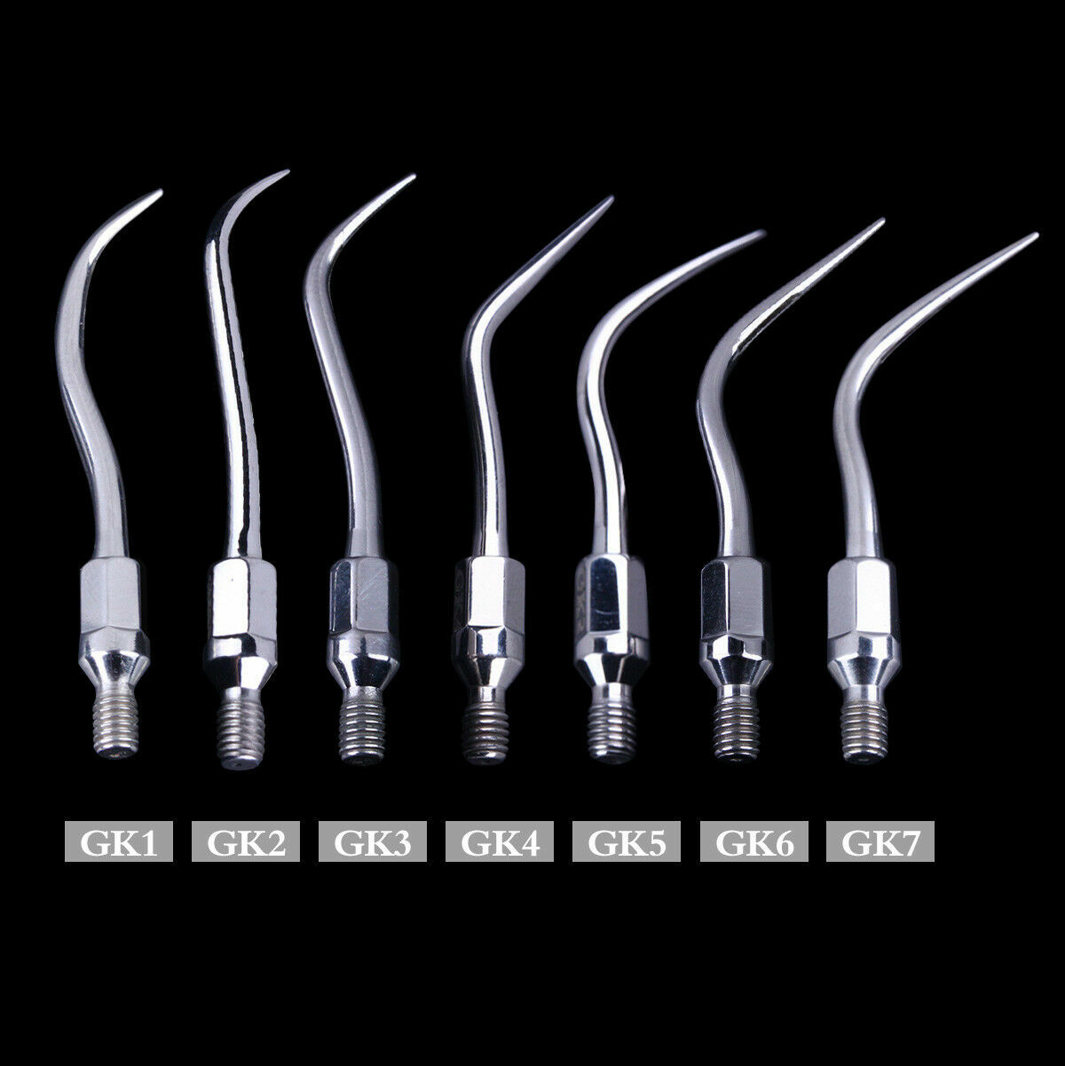 Dental kavo style SONICFLEX ultrasonic scaler Scaling tips GK1-GK11 US Bomaoer
