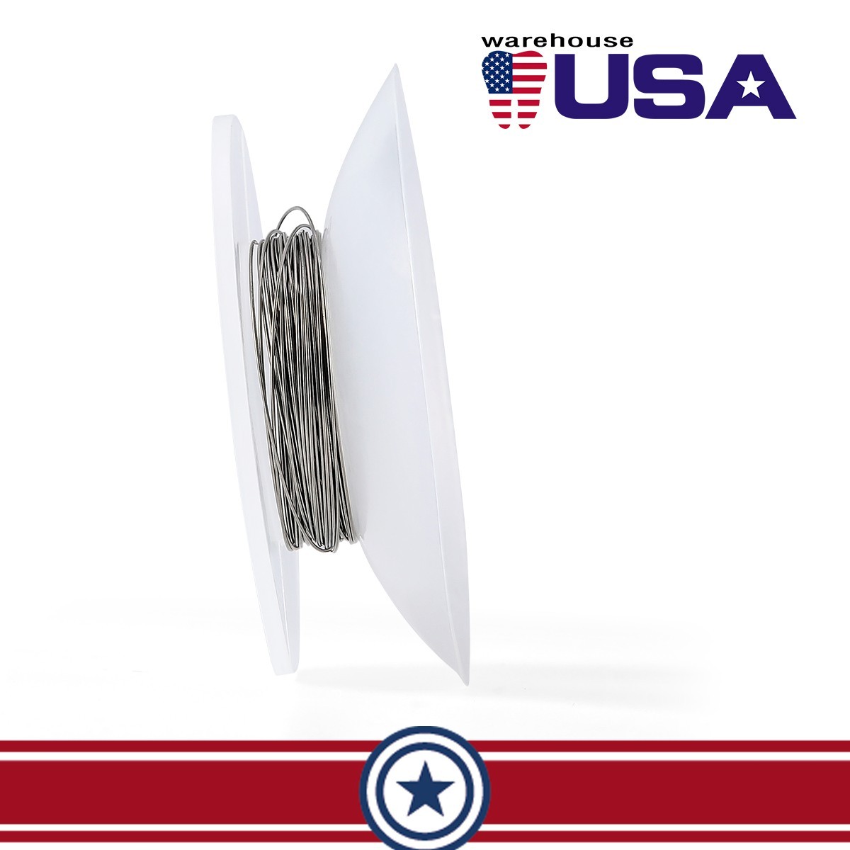 AZDENT Dental Orthodontic NiTi Wires Straight 0.012/14/16/18/20inch 5m/Roll