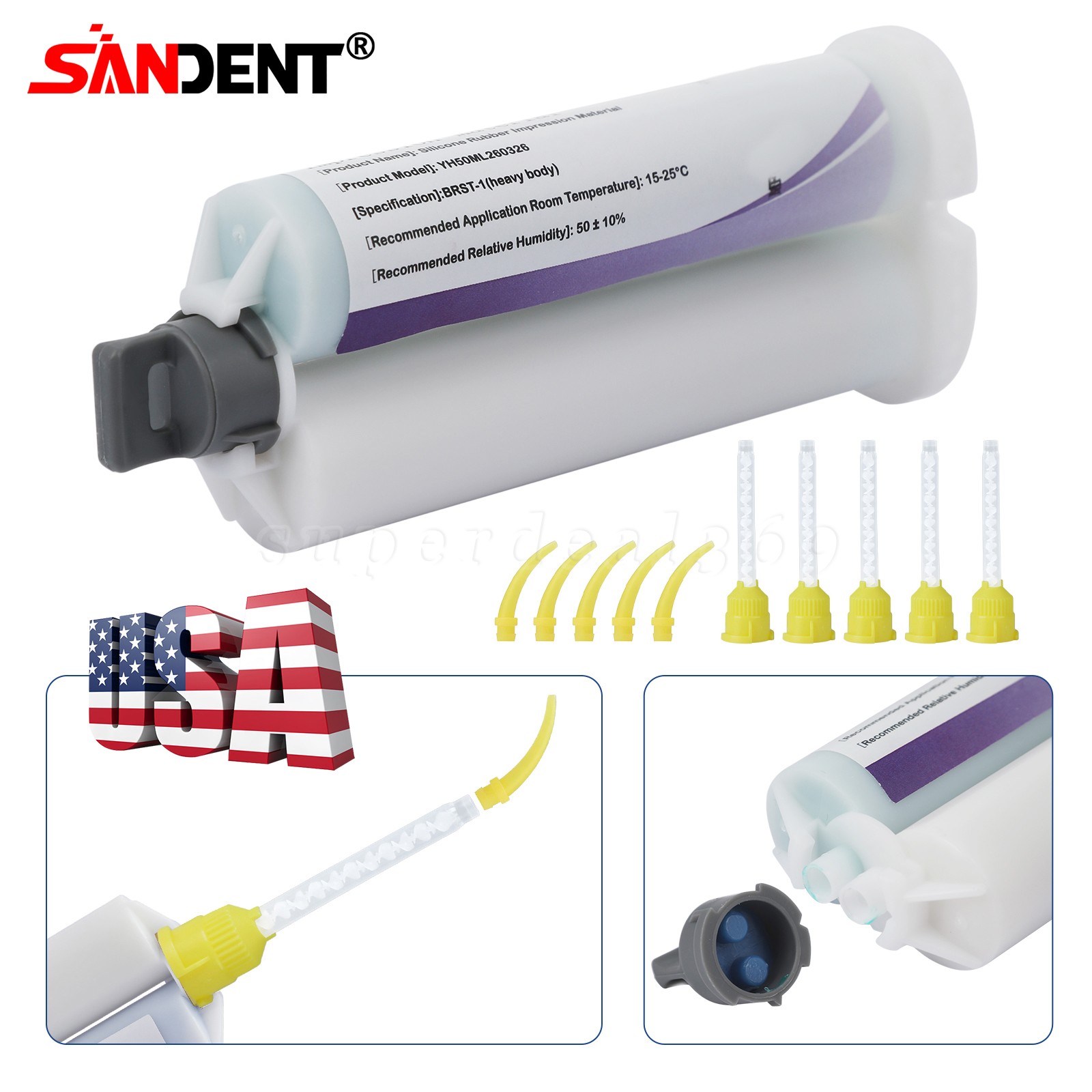 Dental Wireless Cordless LED Cure Curing Light Lamp 1500mw 5W Tool Resin Cure YB