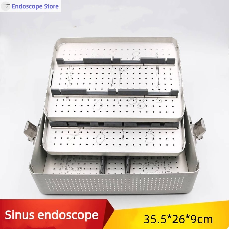 Medical Endoscope Instruments Disinfection Sterilization Case Box Basket Cage