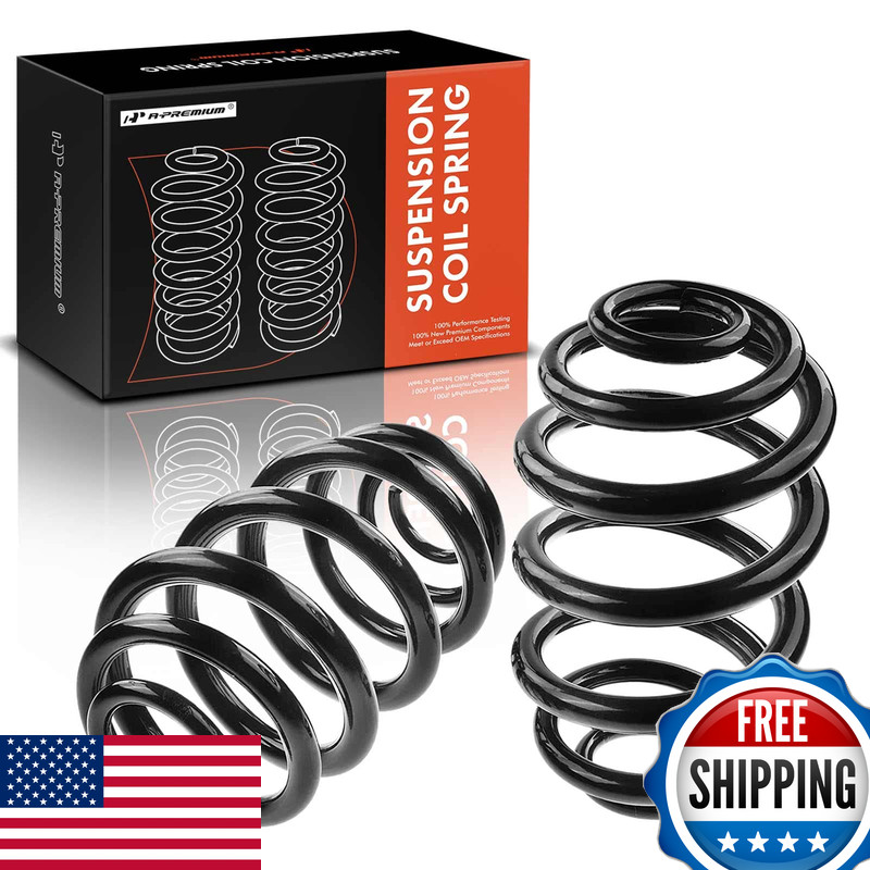 A-Premium 2Pcs Rear Suspension Coil Spring Set Compatible Bmw X3 2004-2010 L6