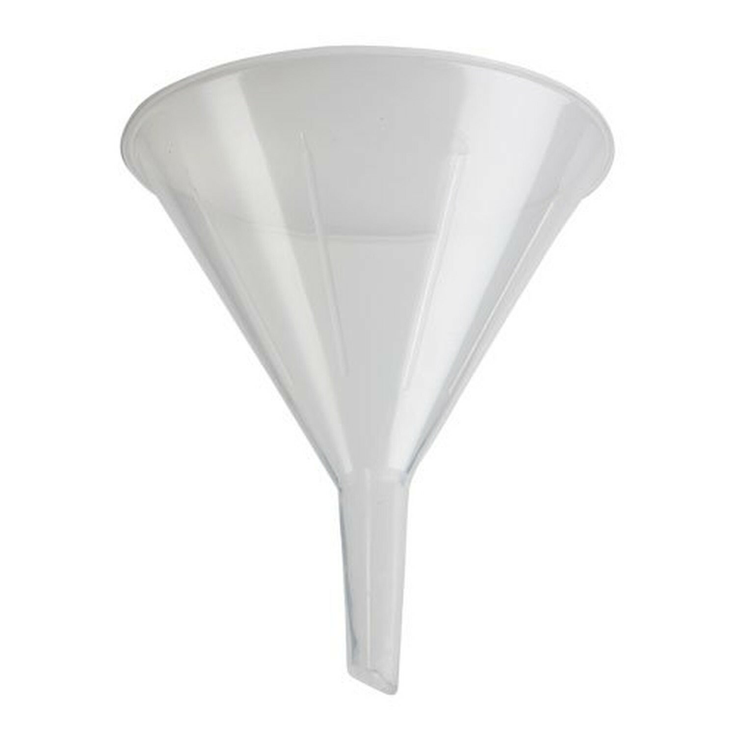 Karter Scientific 210S3 Natural PP Plastic Funnels, Short Stem, 65mm (Pack 25)