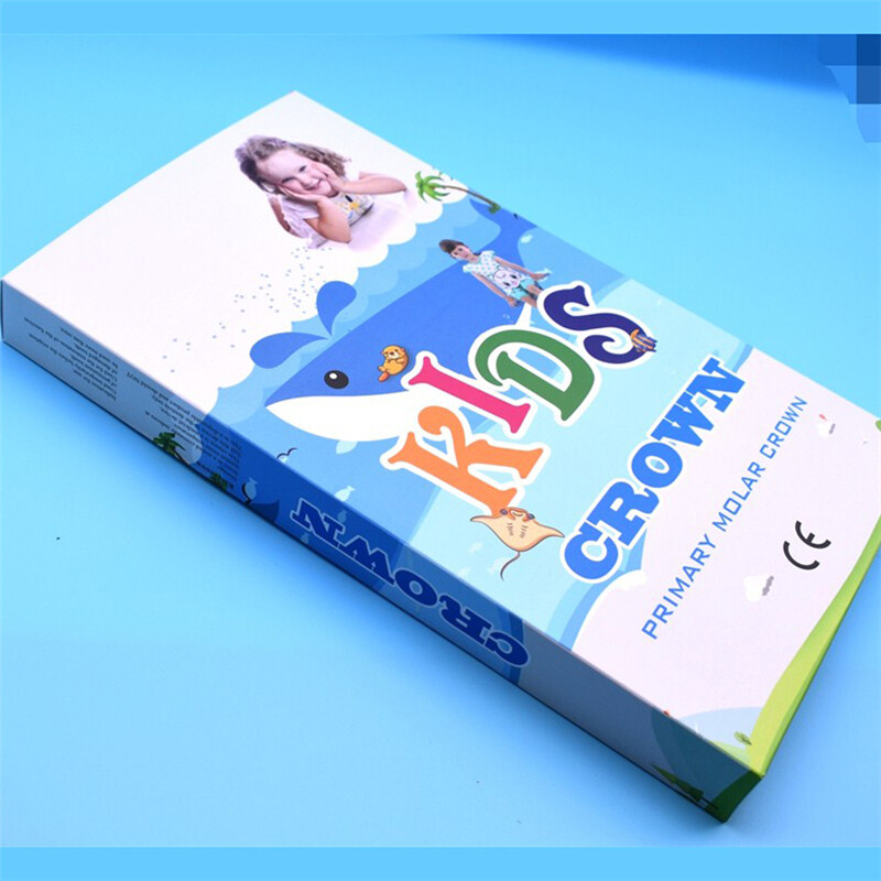48Pcs/96Pcs Dental Crown for Teeth Preformed Primary Molar Adult Kid Crowns