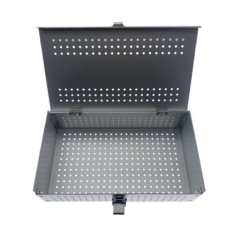 Sterilization Tray Box Case Disinfection Box Aluminium Surgical Instruments Box