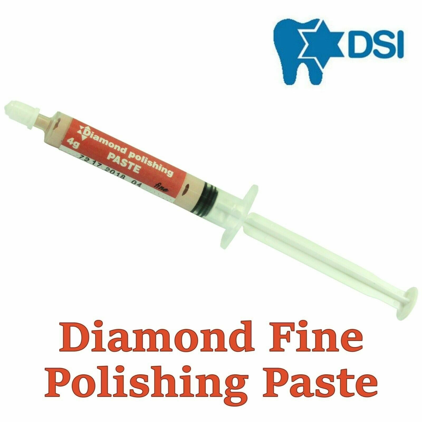 DSI Dental Diamond Polishing Paste Fine Composite Ceramic Luster Gloss 4gr