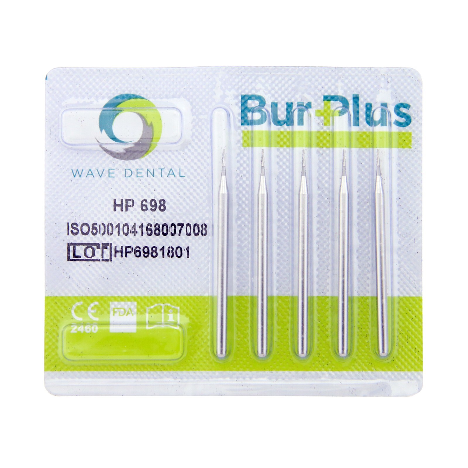 Wave Dental Carbide Burs Round HP Surgical Bur For Straight Handpiece HP 35 701L
