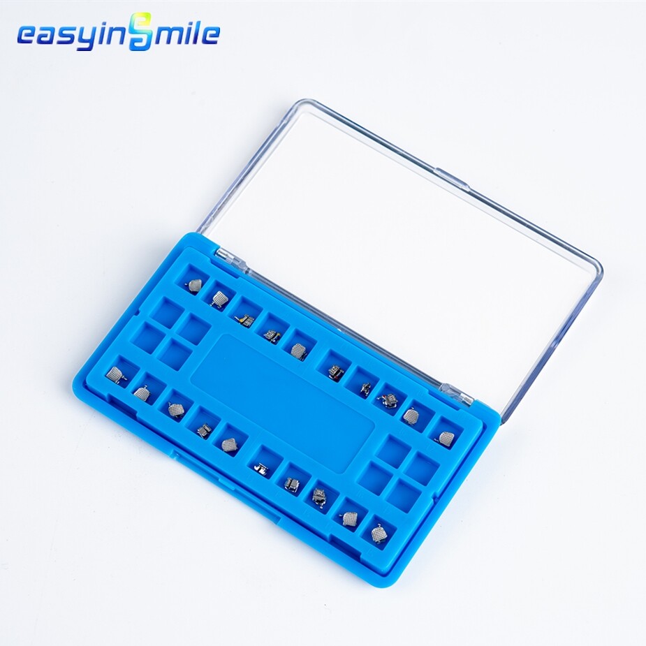5packs Dental Orthodontic Self-Ligating Bracket Roth 345 Hook 022 Metal Braces