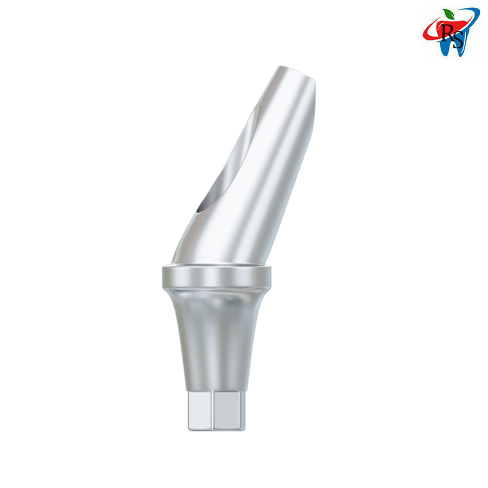 5pcs Prosthetic Angled Abutment 25° Mini Platform 2.1mm Oss tem TS Compatible