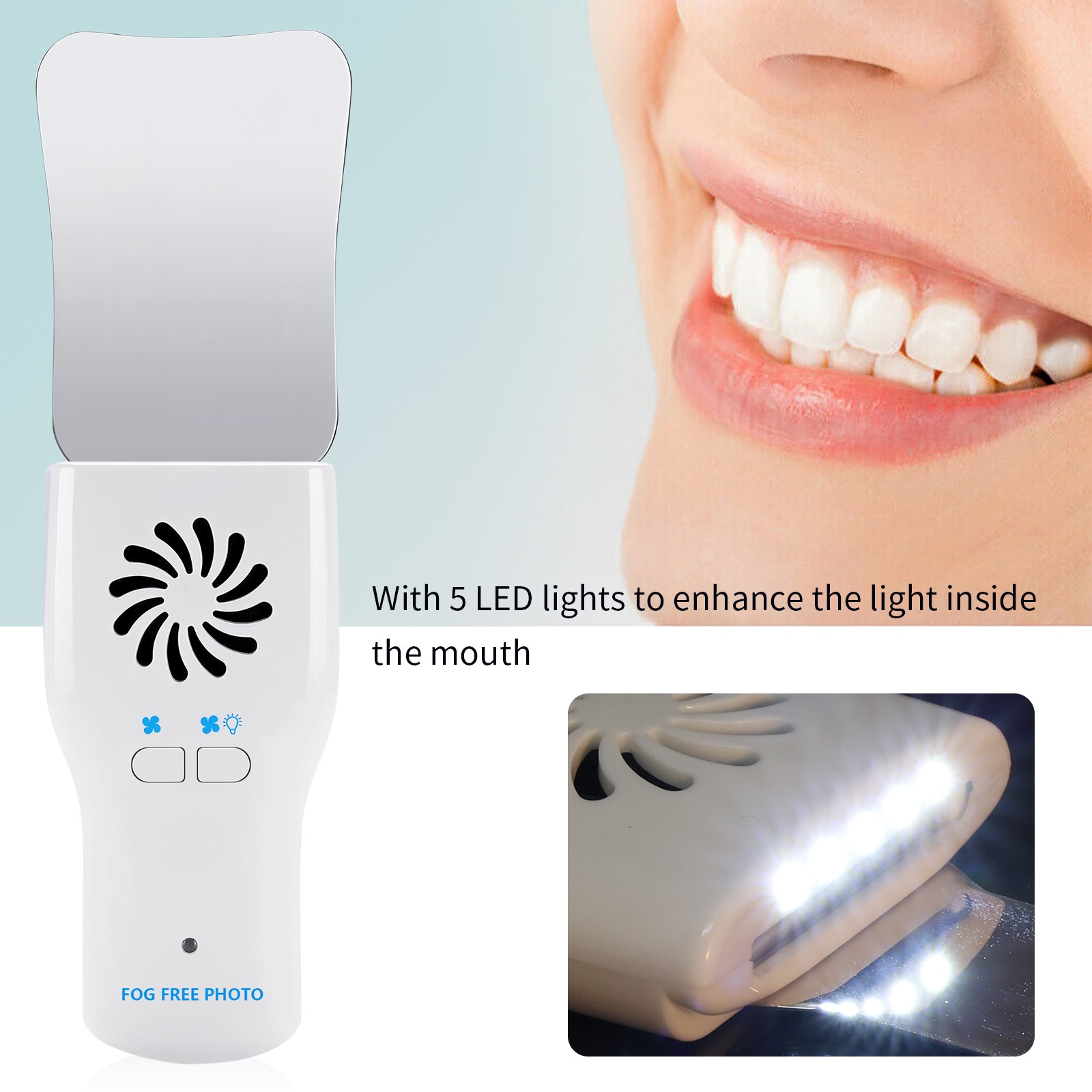 Dental Hygiene Prophy Handpiece Air Motor 4Holes 4:1 Nose Cone 360° Swivel USA