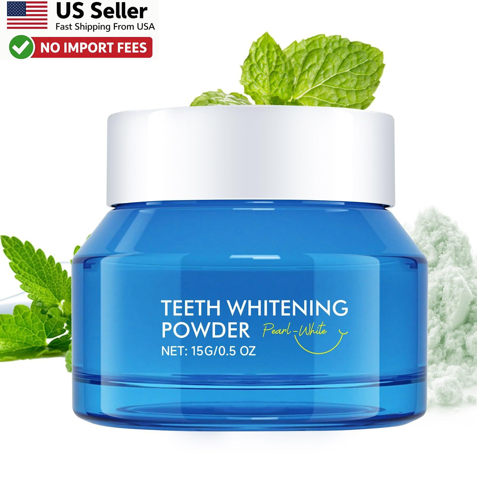 Teeth Whitening Powder Advanced Stain Remover No Sensitivity Oral Care FROM USA