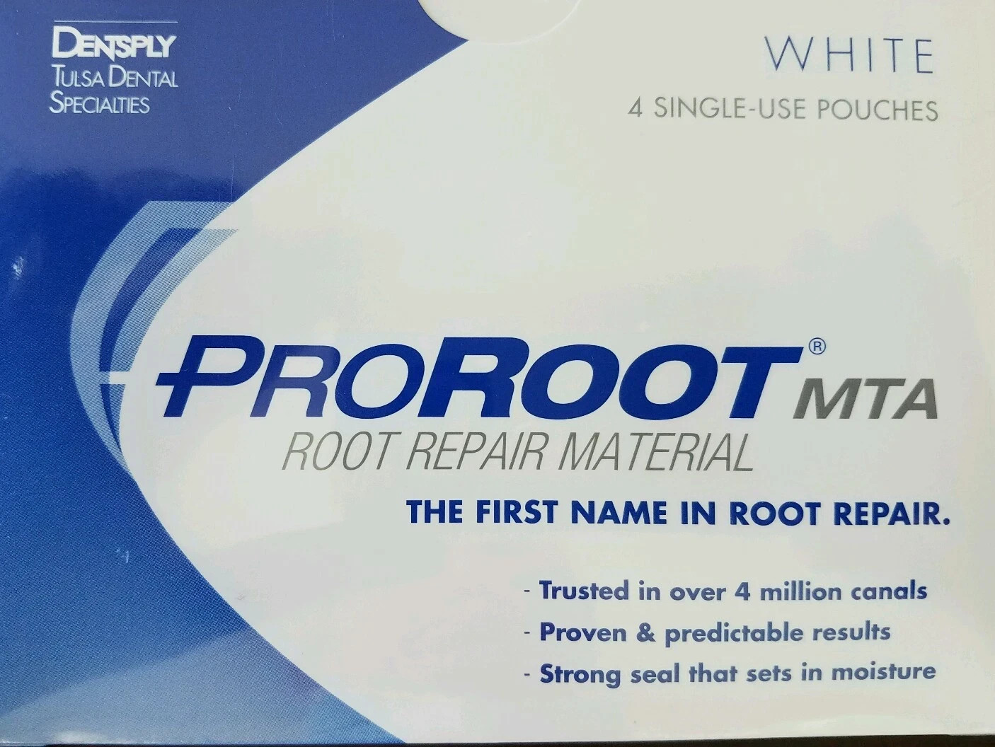 Pro Root Proroot MTA Root Canal Repair Material White Dentsply Tulsa 4 Treatment