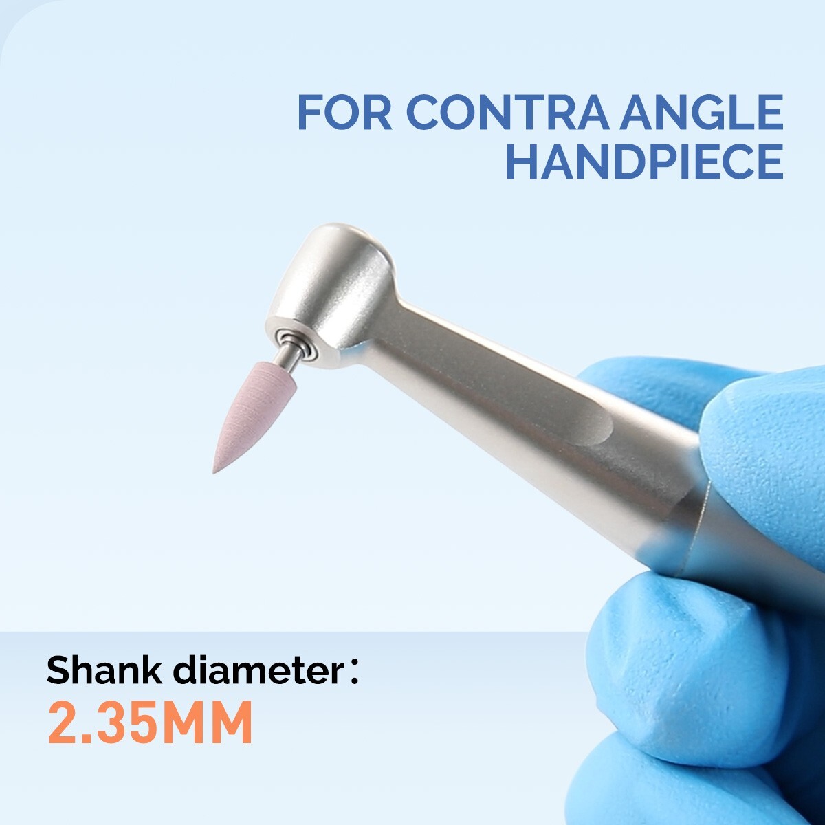 12Pcs/pack Dental RA Silicone Composite Polishing Kit or Contra Angle Handpiece