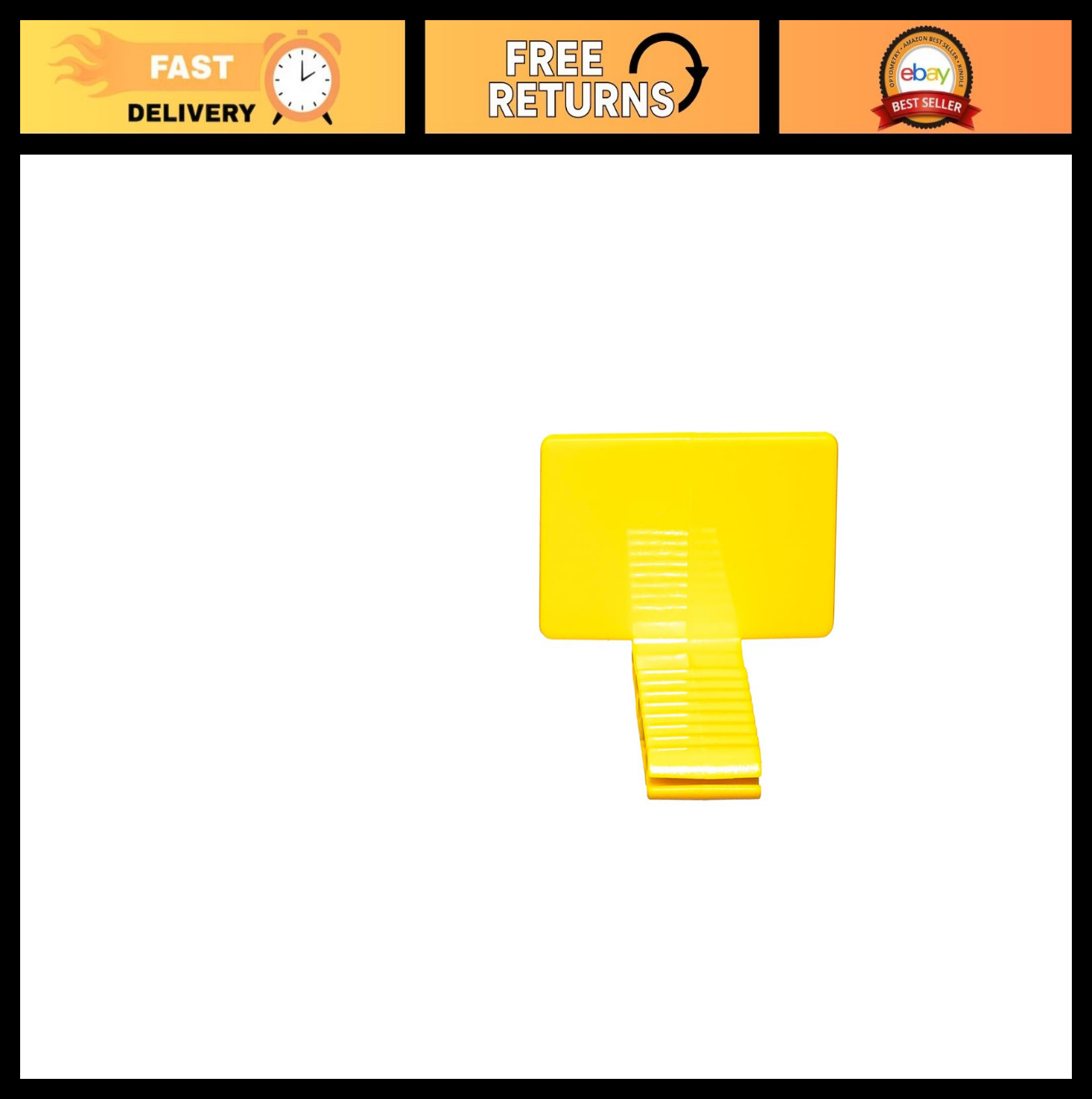 Disposable Adhesive Sensor Holder – Posterior, Yellow, Compatible with Xios Plus