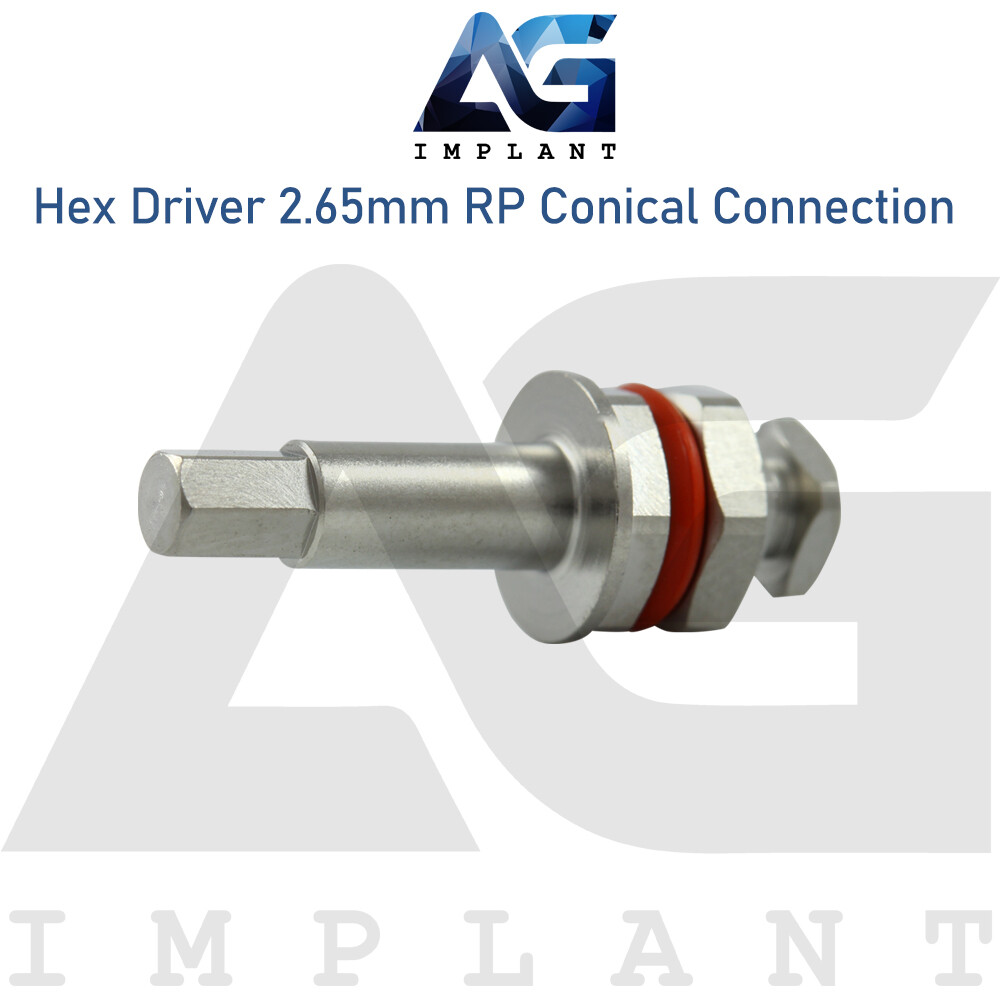 2 Hex Driver RP Conical Connection Screwdriver Surg cal Tool Dental