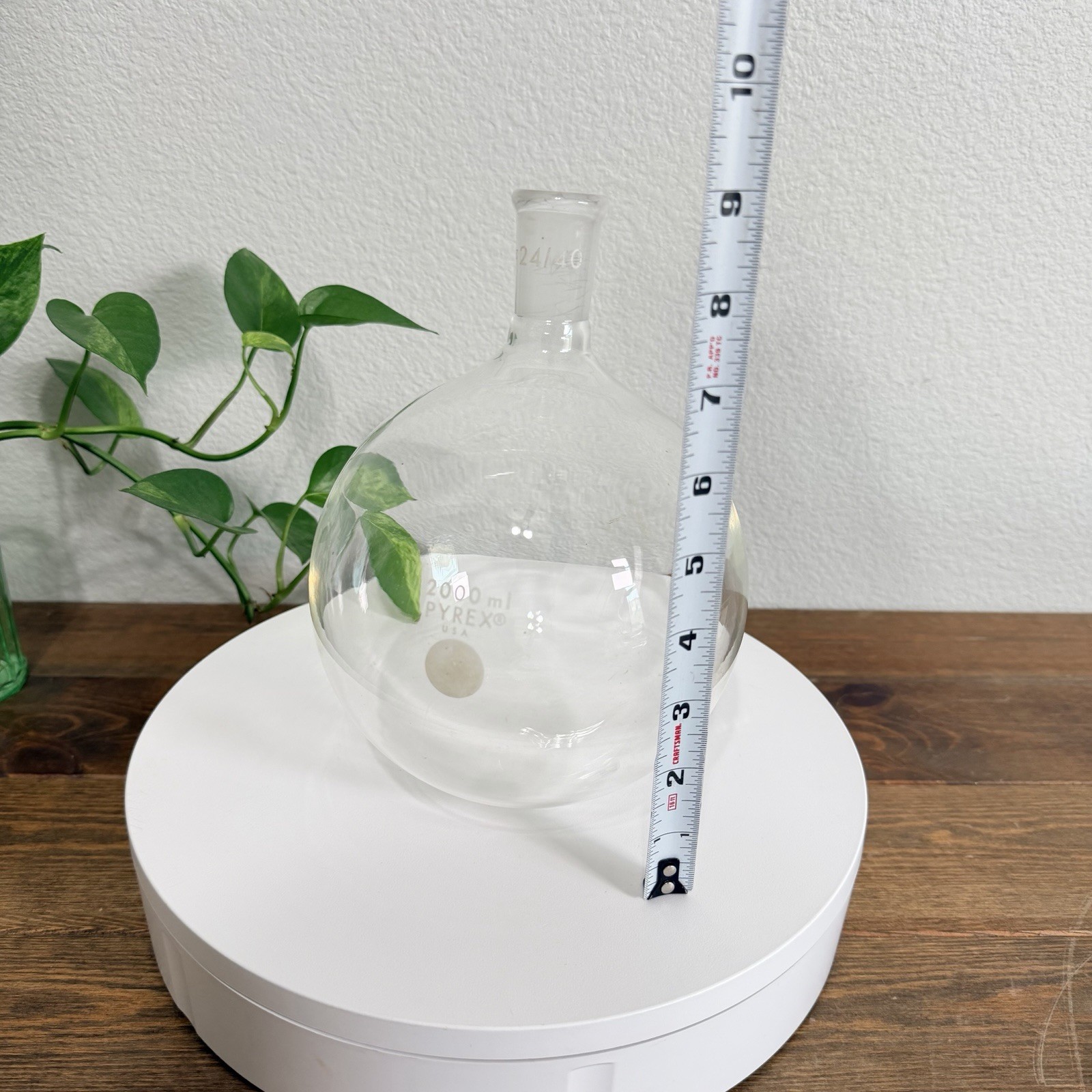 Pyrex 200ml 24/40 Round Bottom Boiling Flask
