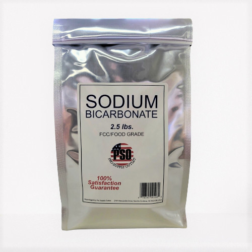 SODIUM BICARBONATE 2.5LB SODA BLASTING, BATH FIZZIE