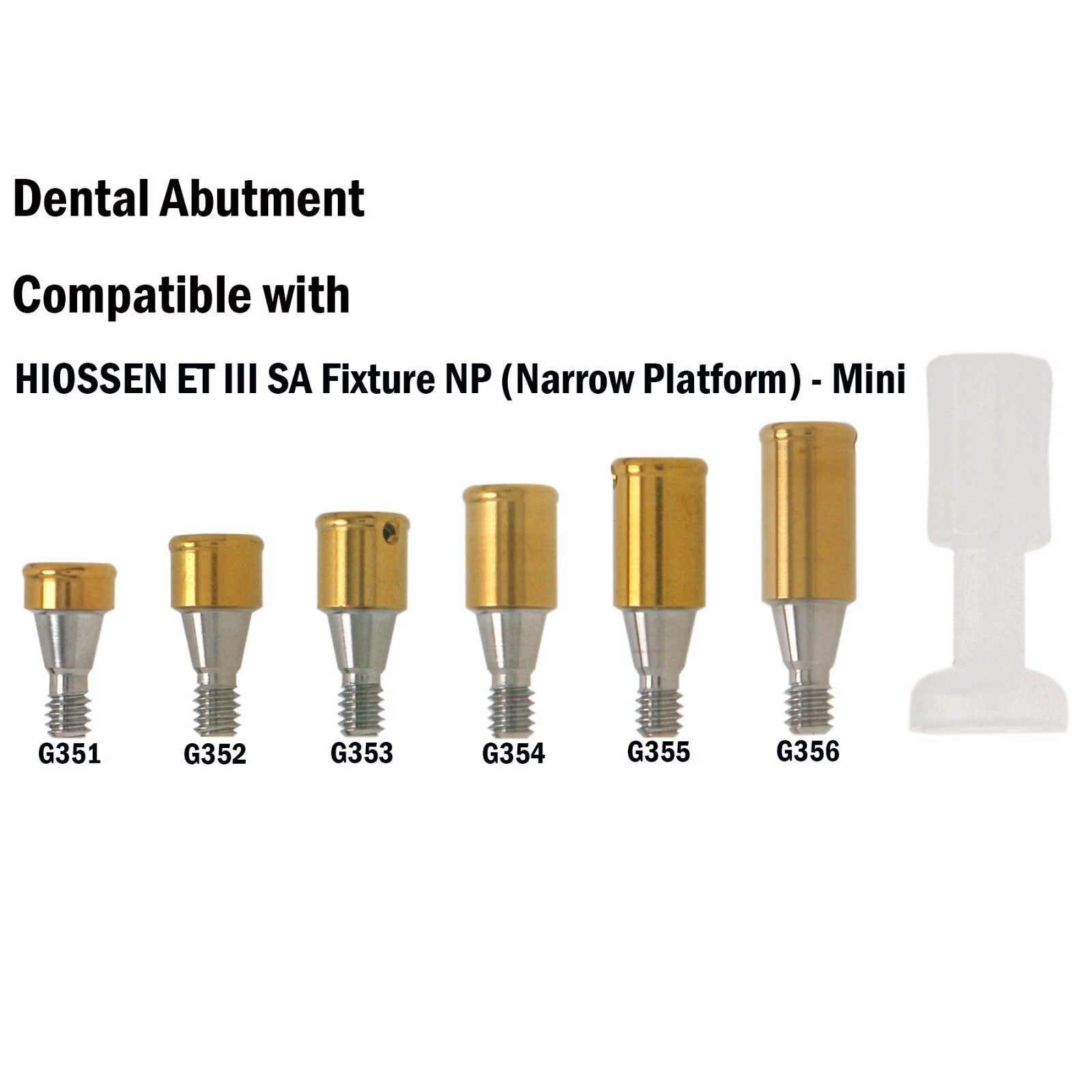 Dental Locator Abutment Attachment Tool Fit Hiossen Zimmer Nobel Straumann BEGO