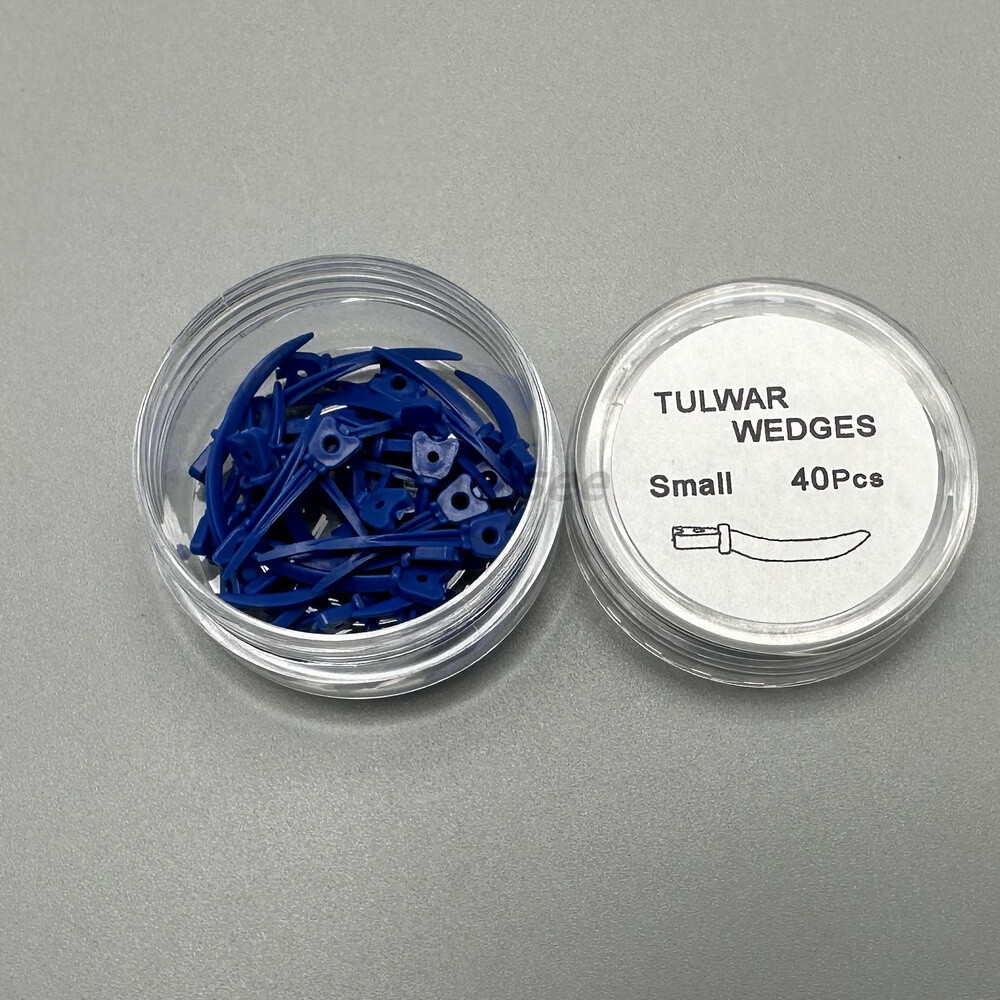 Dental Tulwar Wedges Sectional Matrix System Use Plastic Diastema Wedge Refill