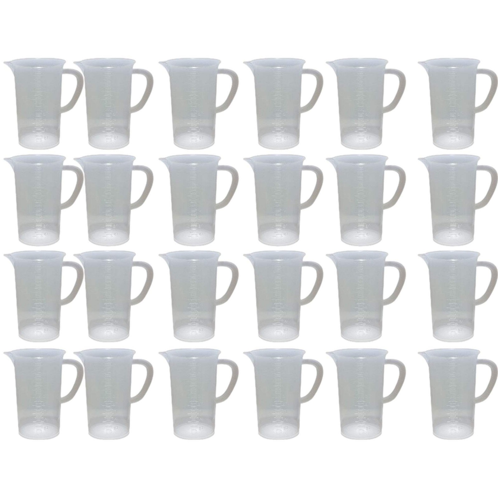 Beaker, Jug, Polypropylene, 1000ml, Case of 24