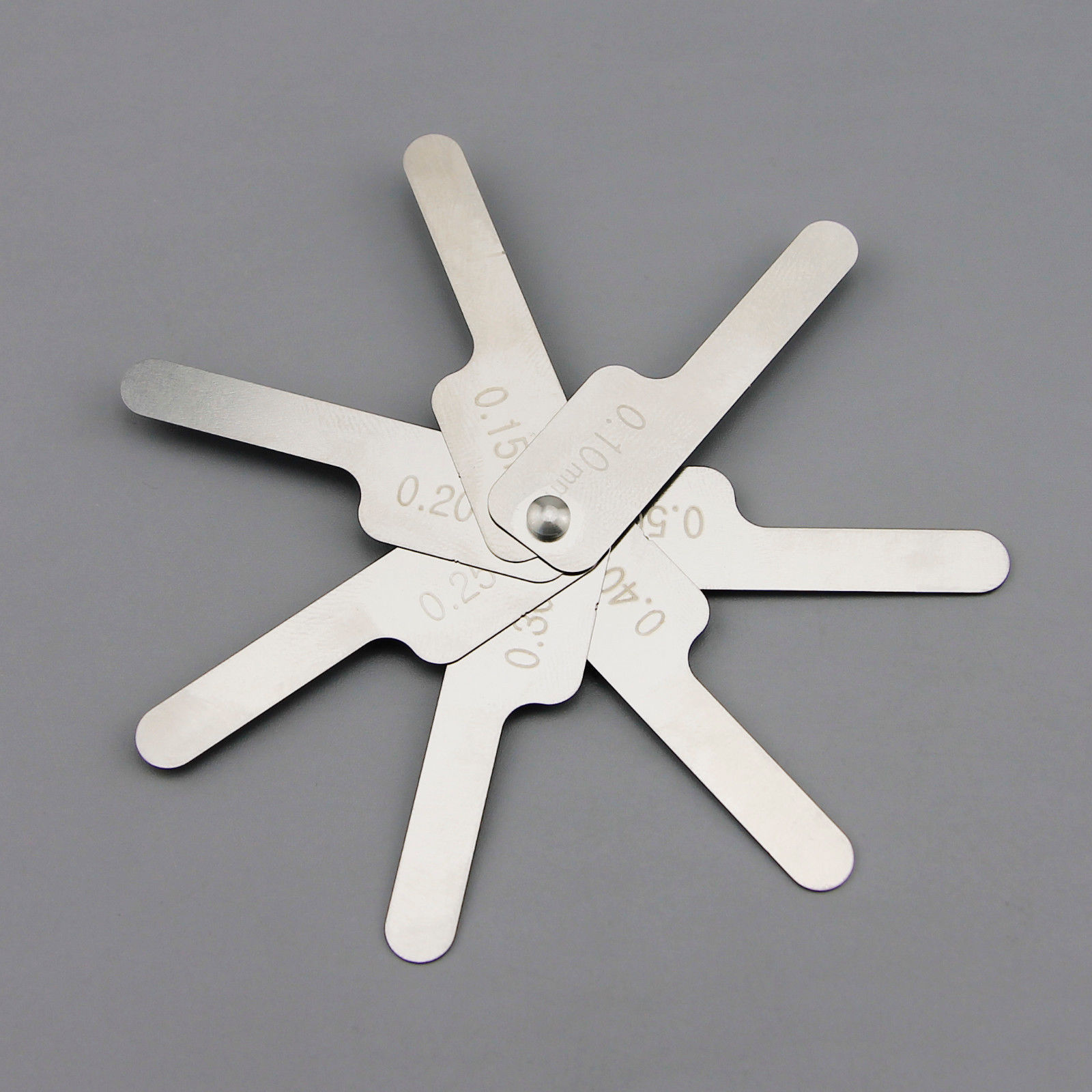 Dental Orthodontic Interproximal Enamel Reduction IPR Gauge Ruler 0.1-0.5 mm CE